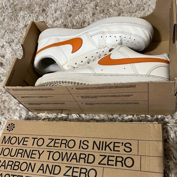 Nike Court Vision Low Next Nature ‘Sail Hot Curry’ - Picture 6 of 10